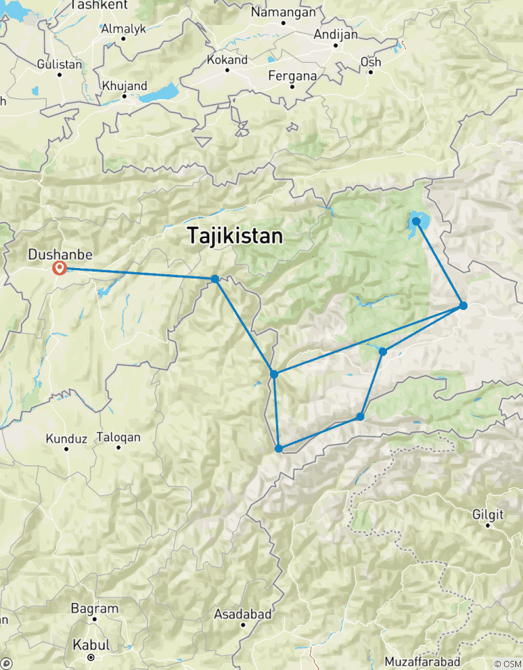 Tailor-Made 12 Days Tajikistan Tour with Private Guide & Daily Departure Tour