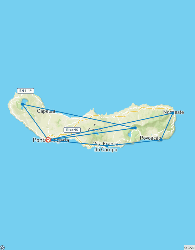 Circuito Experiencia activa São Miguel