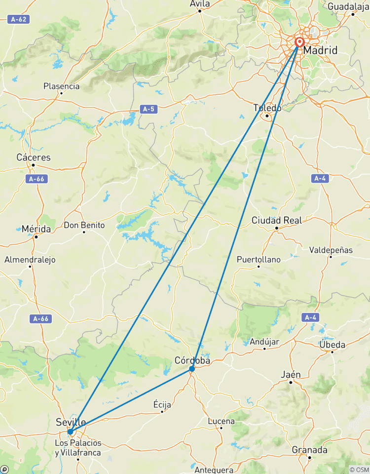 2-Day Cordoba and Seville from Madrid on Monday Tour