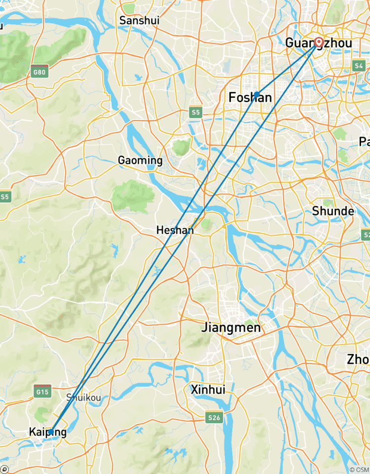 Circuito Visita a la ciudad de Guangzhou, visita privada