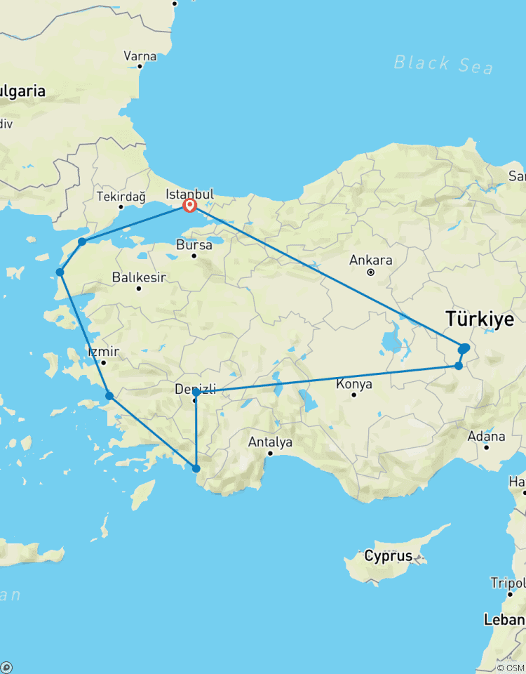 Le meilleur de la Turquie en goélette (hôtels 5 étoiles) circuit