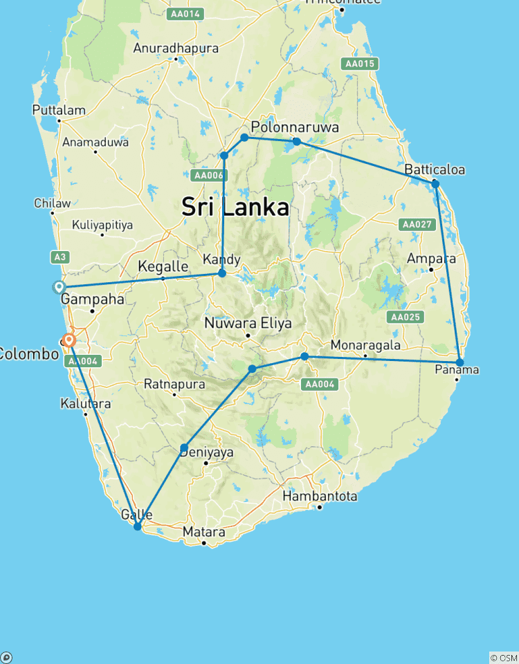 Circuito SRI LANKA: Viaje activo en un paraíso tropical