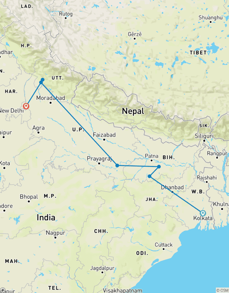 Circuito India: De Calcuta a los lugares sagrados del Ganges