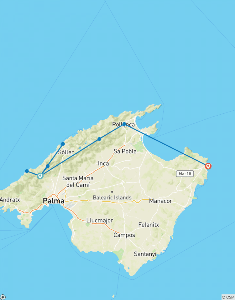 Walking in Mallorca Tour