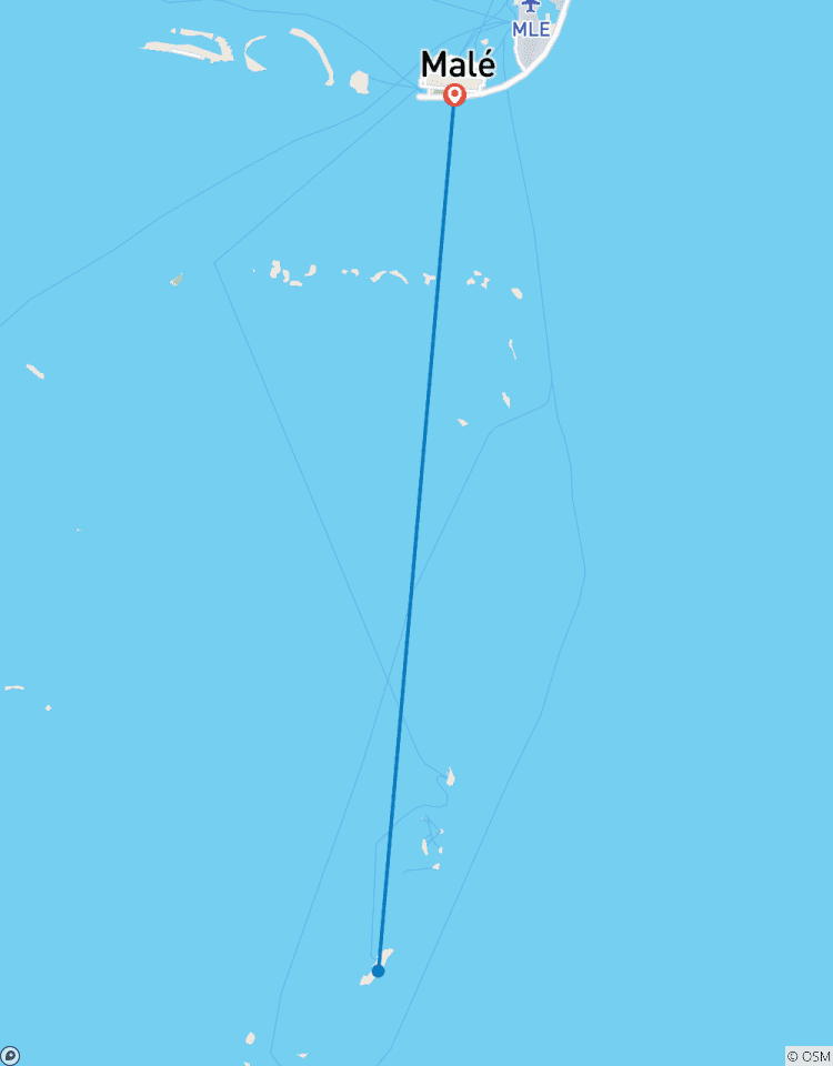 Circuito ¡El más vendido de las Maldivas! Paquete de viaje ~ ¡4 días en el paraíso!