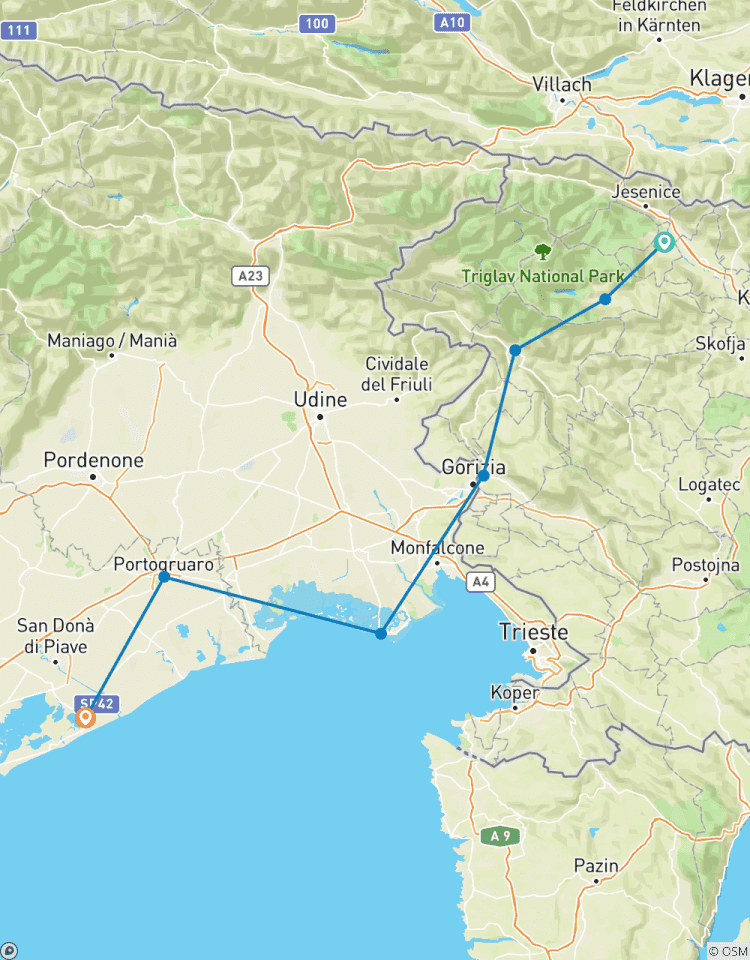 Lake Bled to Venice Tour