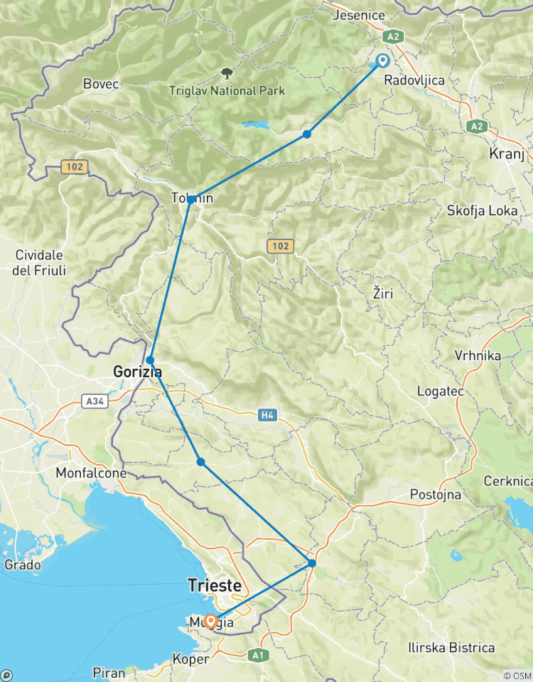 Vistas and Wines of Slovenia Tour