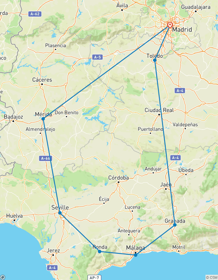 Circuito Andalucía y Toledo - 5 días los jueves