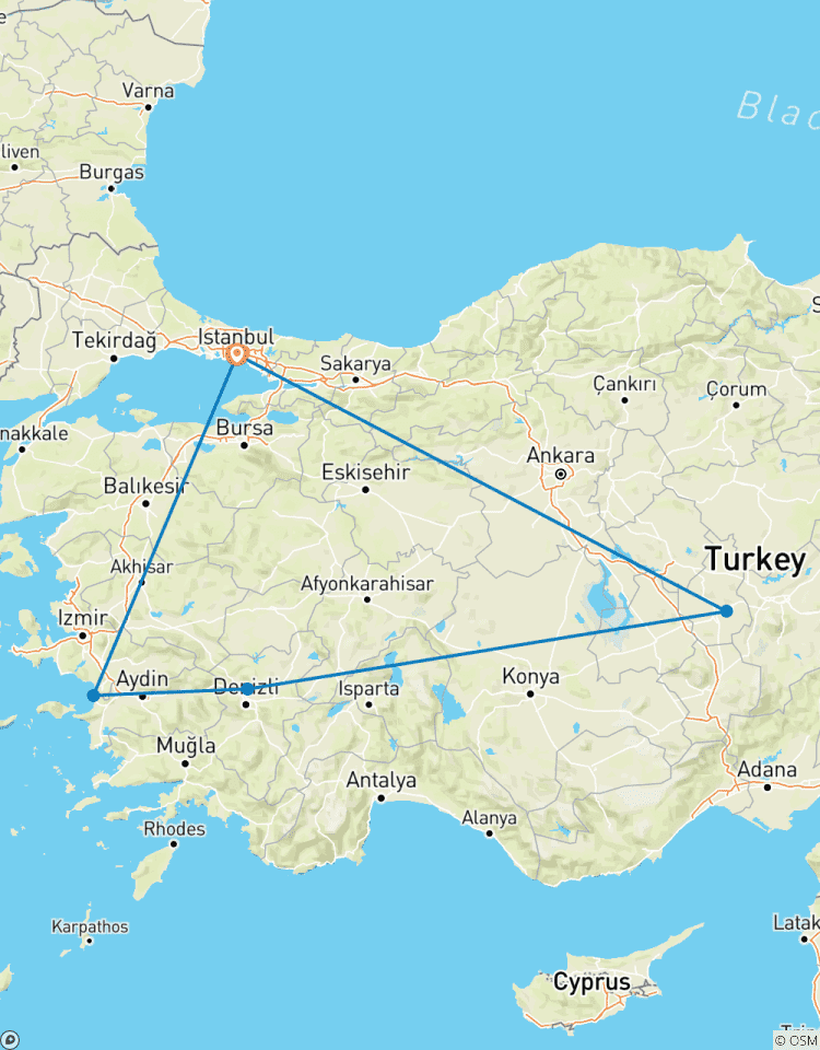4-daagse Turkije Tour voor Cappadocië, Pamukkale en Efeze-rondreis