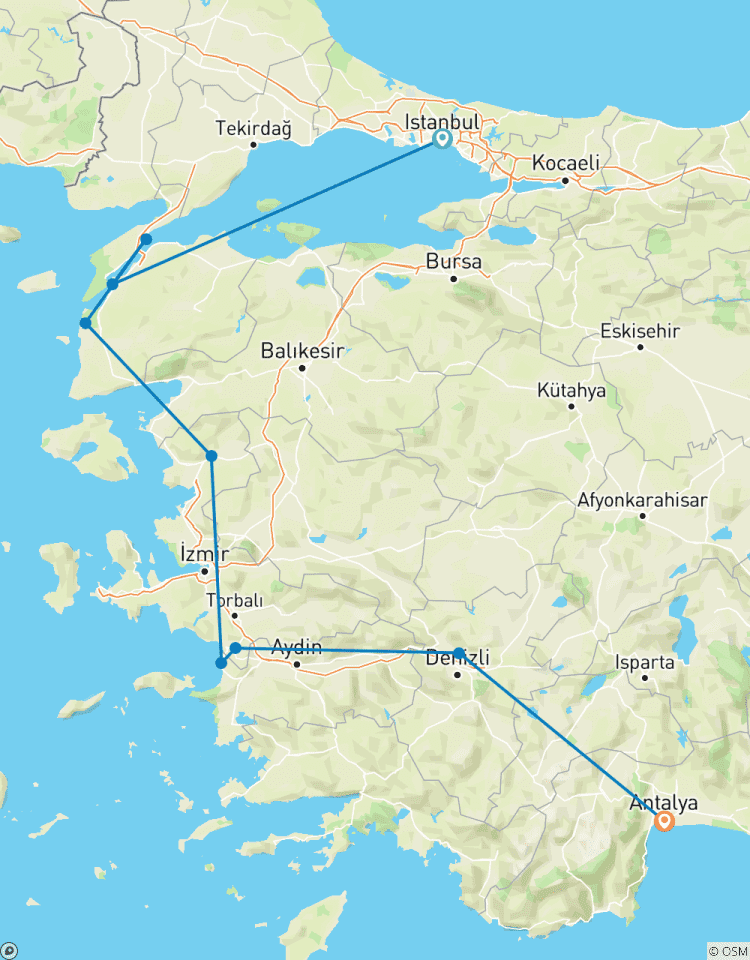 Pearl\'s of Turkey-8 Days Tour