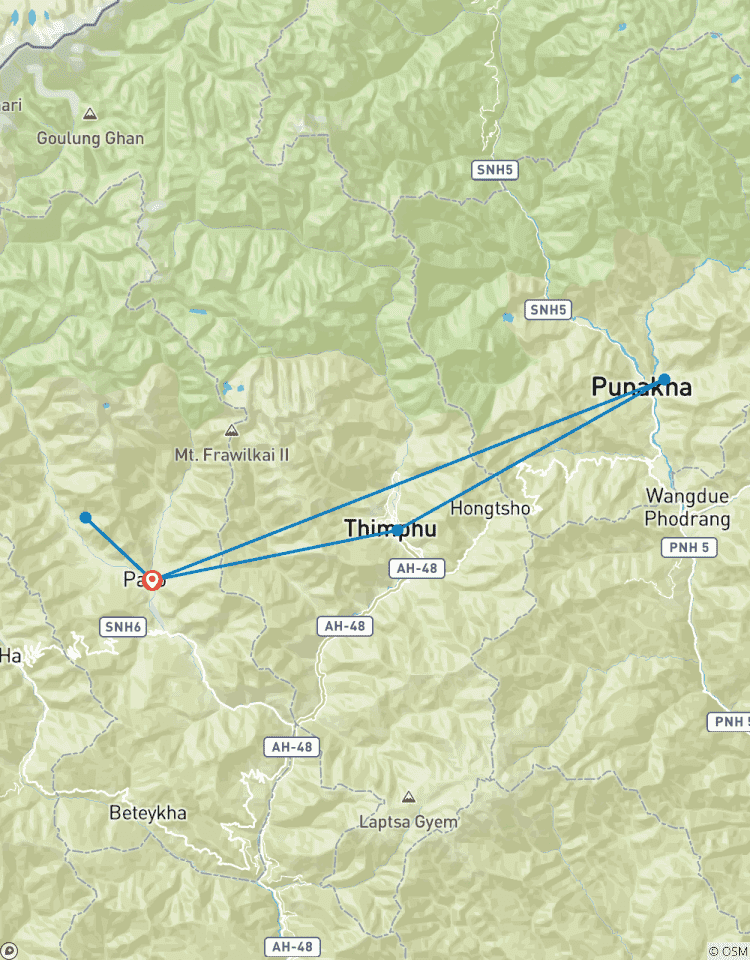 Circuito Exploración del Himalaya en Bután