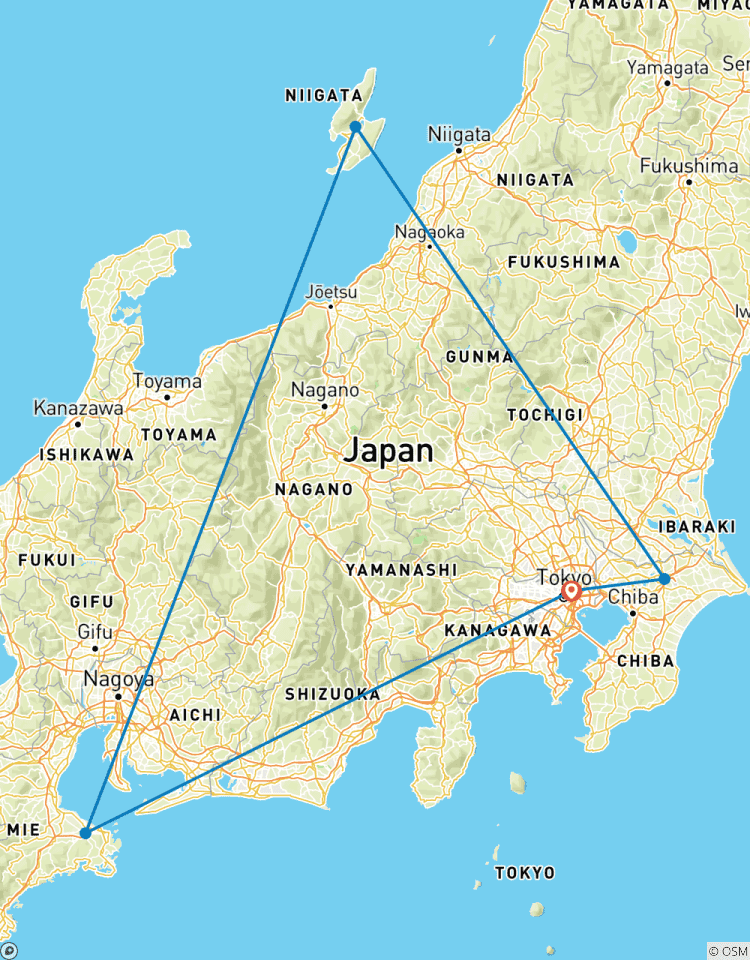 Programme de stage culinaire + cours de cuisine et de japonais au Japon circuit