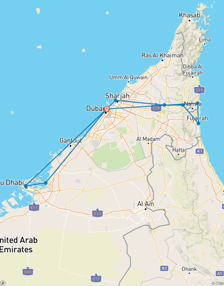 Dubai & Emirates - 8 days Tour