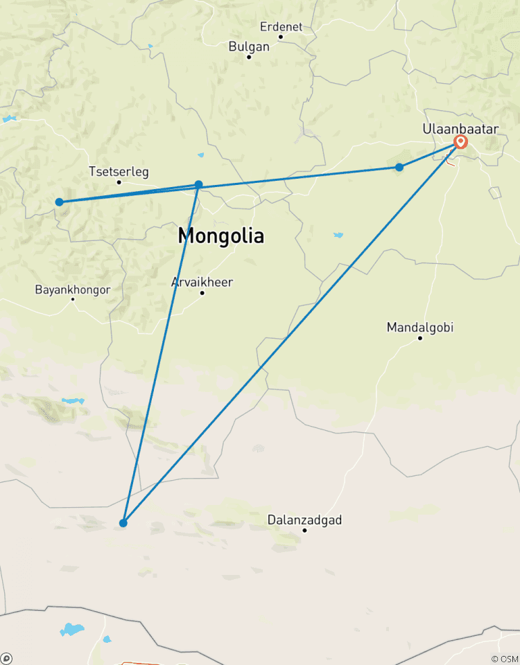 Gobi - 15 Tage Erlebnis-Reise Rundreise