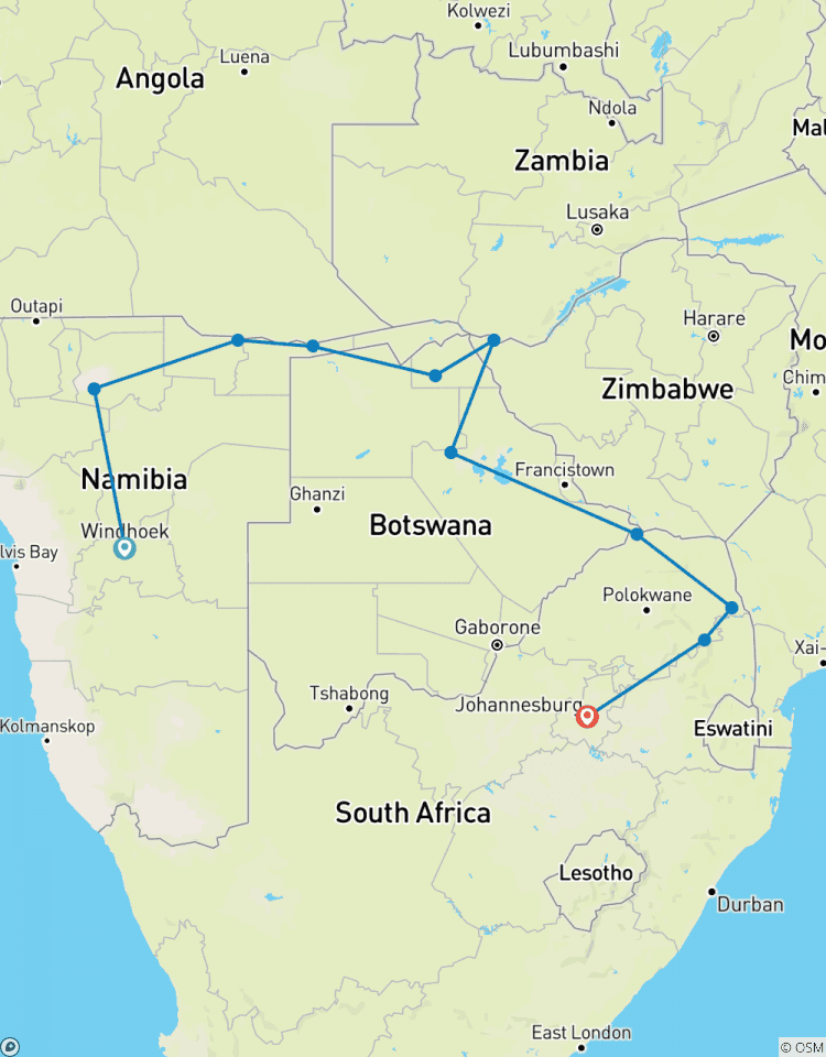Limpopo – 21-daagse avontuurlijke reis-rondreis