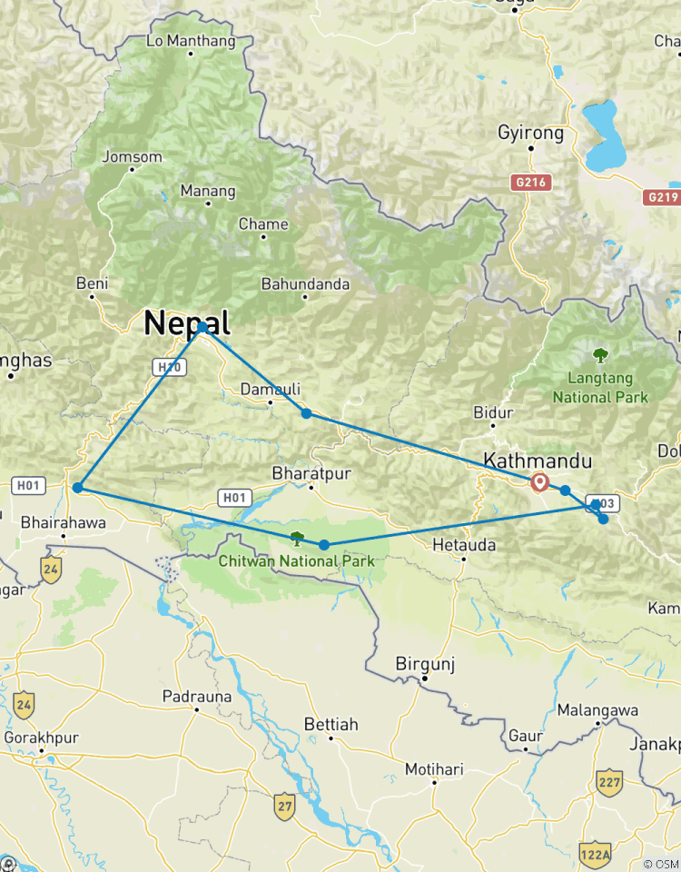 Lumbini - Circuit découverte de 16 jours circuit