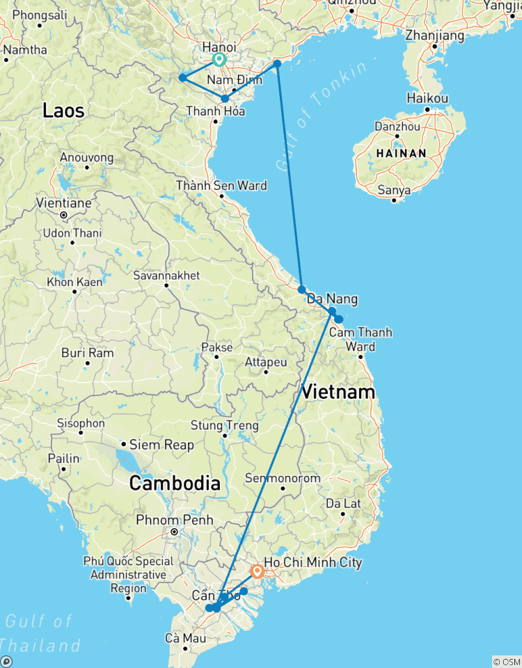 Halong - 15-daagse avontuurlijke reis-rondreis