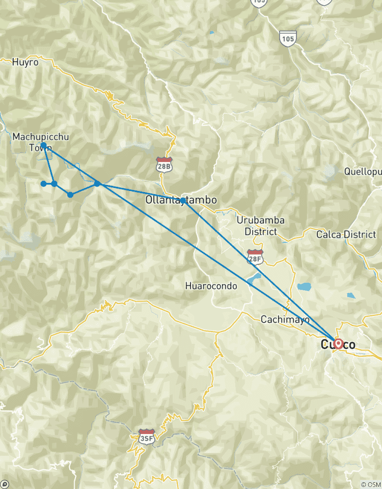 Inkapfad Trek Rndreise 4T/3N nach Machu Picchu (Gruppenreise) Rundreise