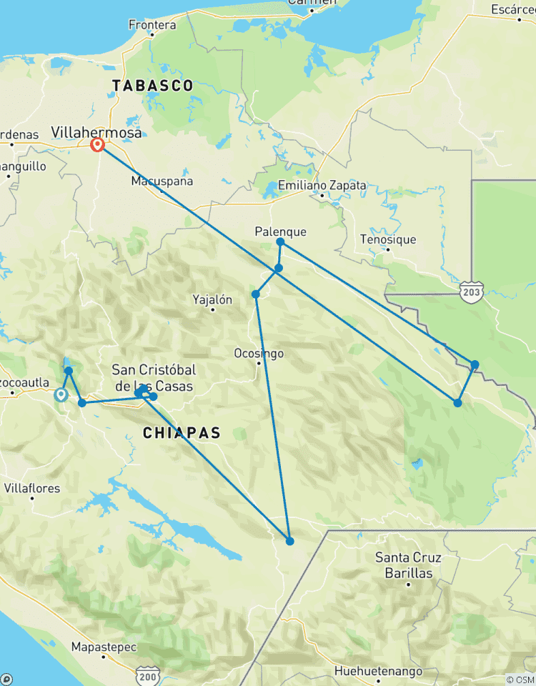 Traumhaftes Chiapas: Ein faszinierbis s abenteuer durch die phantastische Kultur und Tradition Rundreise