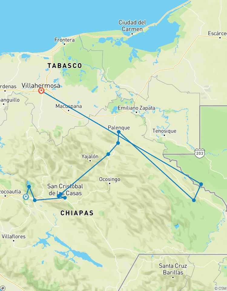 Spektakuläres Eden von Chiapas Entdeckungsreise Rundreise