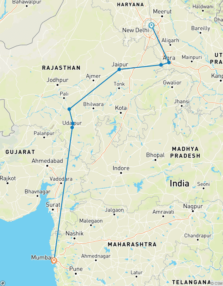 Rajasthan Schatten Tour-rondreis