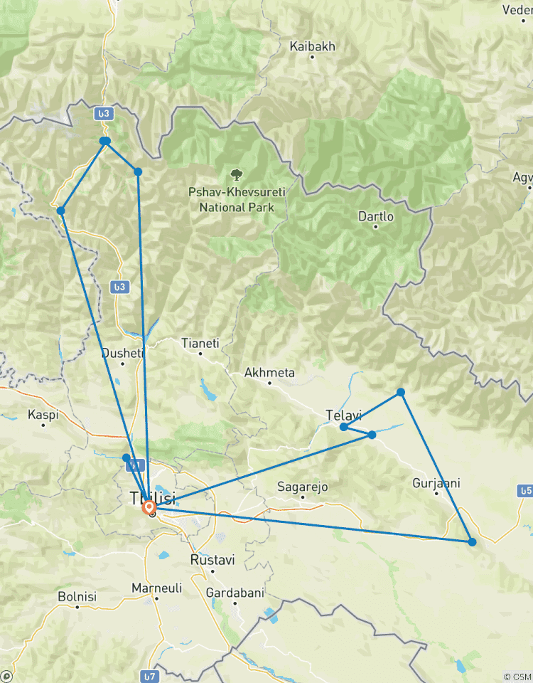 Georgië Privé Tour met chauffeur-gids-rondreis
