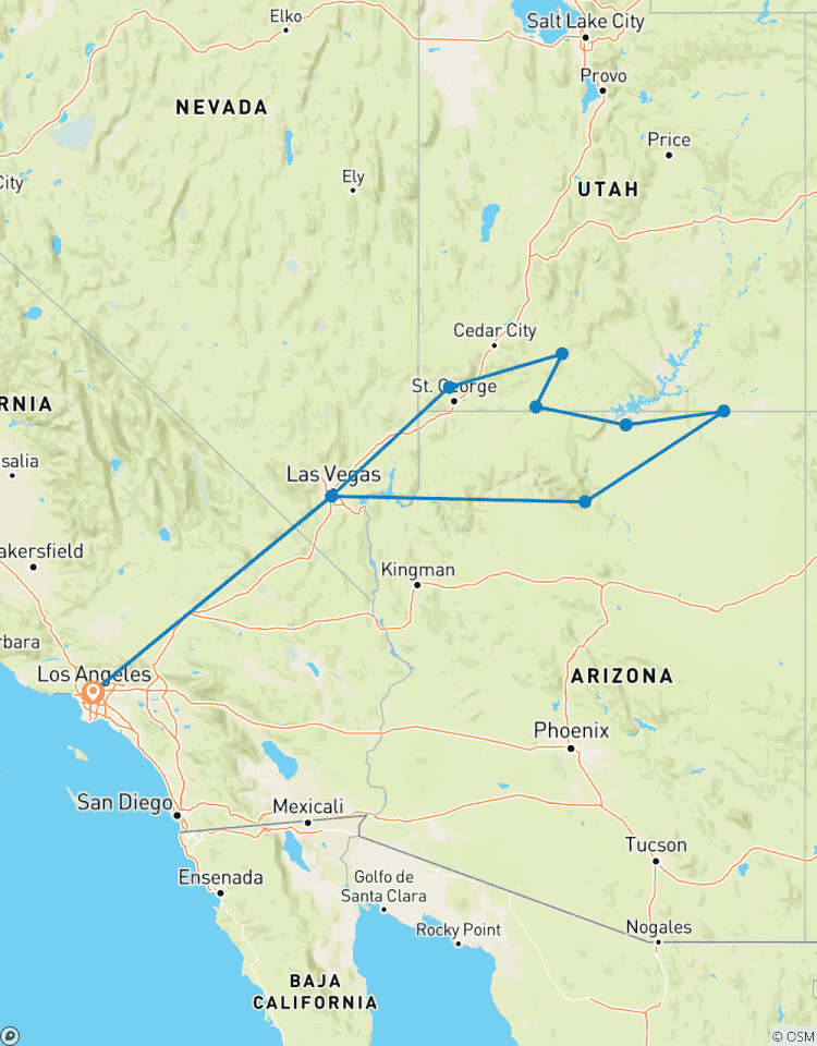 Golden West Adventure - Los Angeles Airport Tour