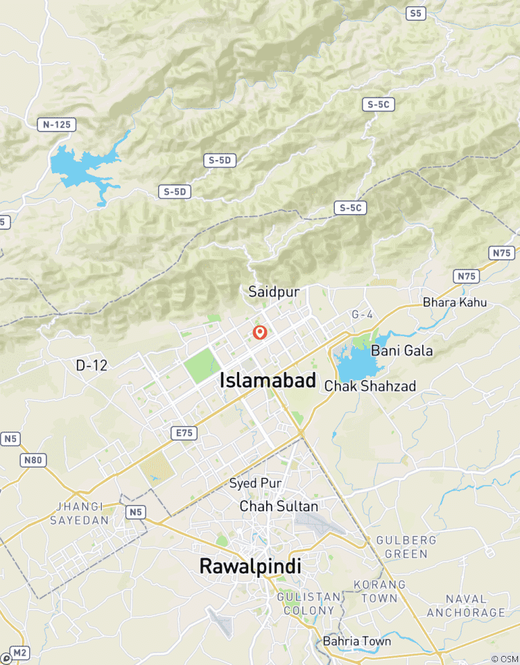 Circuito Circuito guiado de un día a islamabad