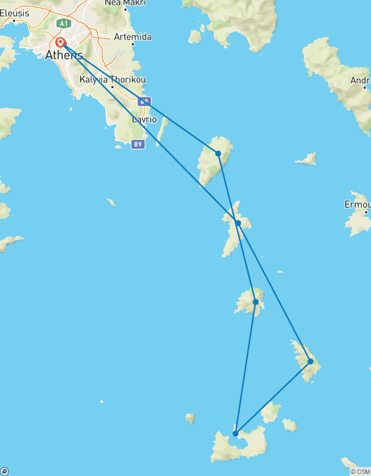 Sailing the Greek Mediterranean Tour