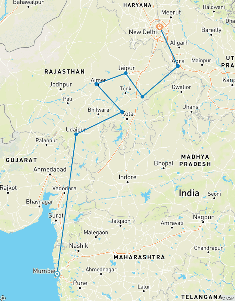 Circuito Premium India a fondo