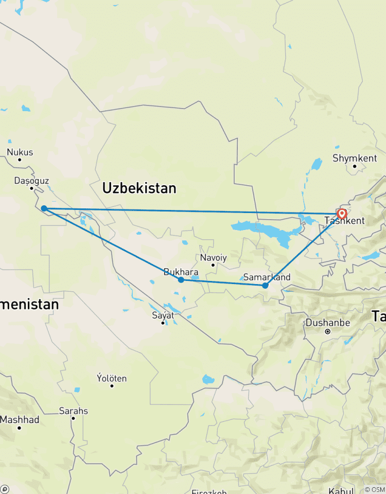 Circuito Premium Uzbekistán