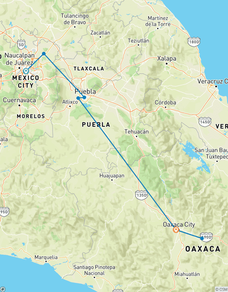 Premium Mexico City to Oaxaca Tour