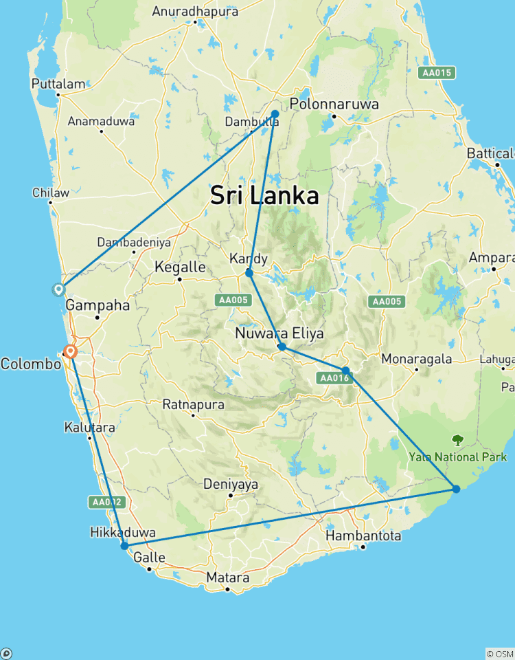 Sri Lanka All-Island Tour Tour