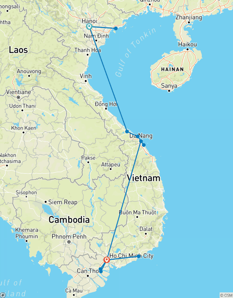 Circuito Vietnam Colonial - Superior - Grupo reducido (incl. vuelo)
