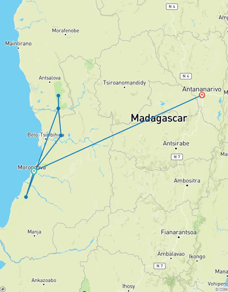 Tsingy De Bemaraha circuit