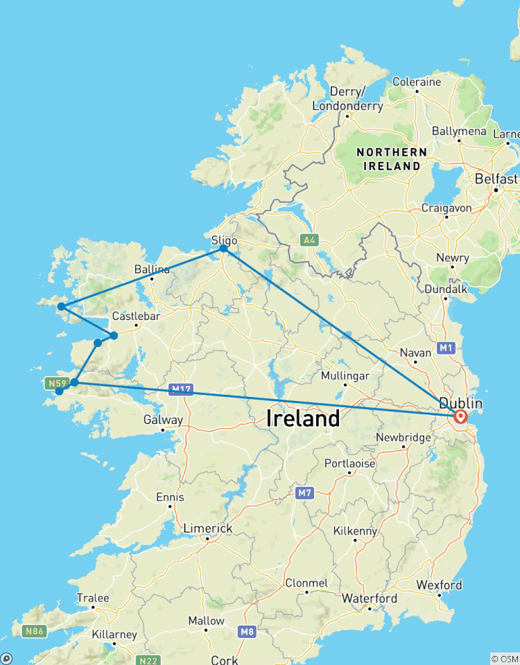 Circuito Ruta a pie por el Oeste Celta de Irlanda | 7 Días