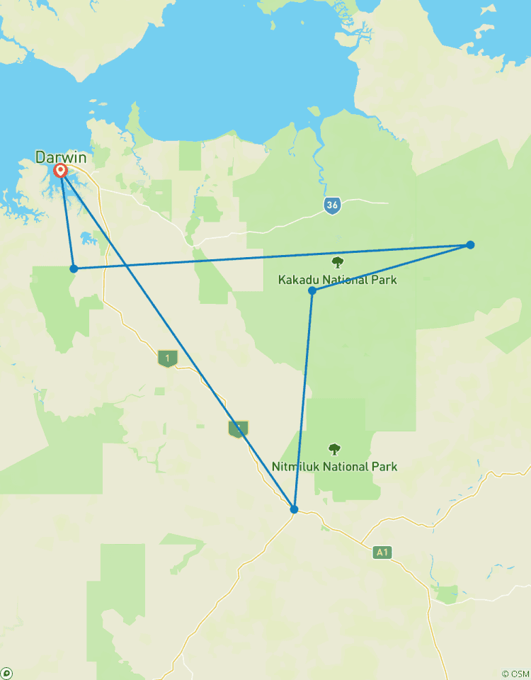 【Darwin】7 Days Darwin, Kakadu National Park, Katherine Gorge Touring Package Tour