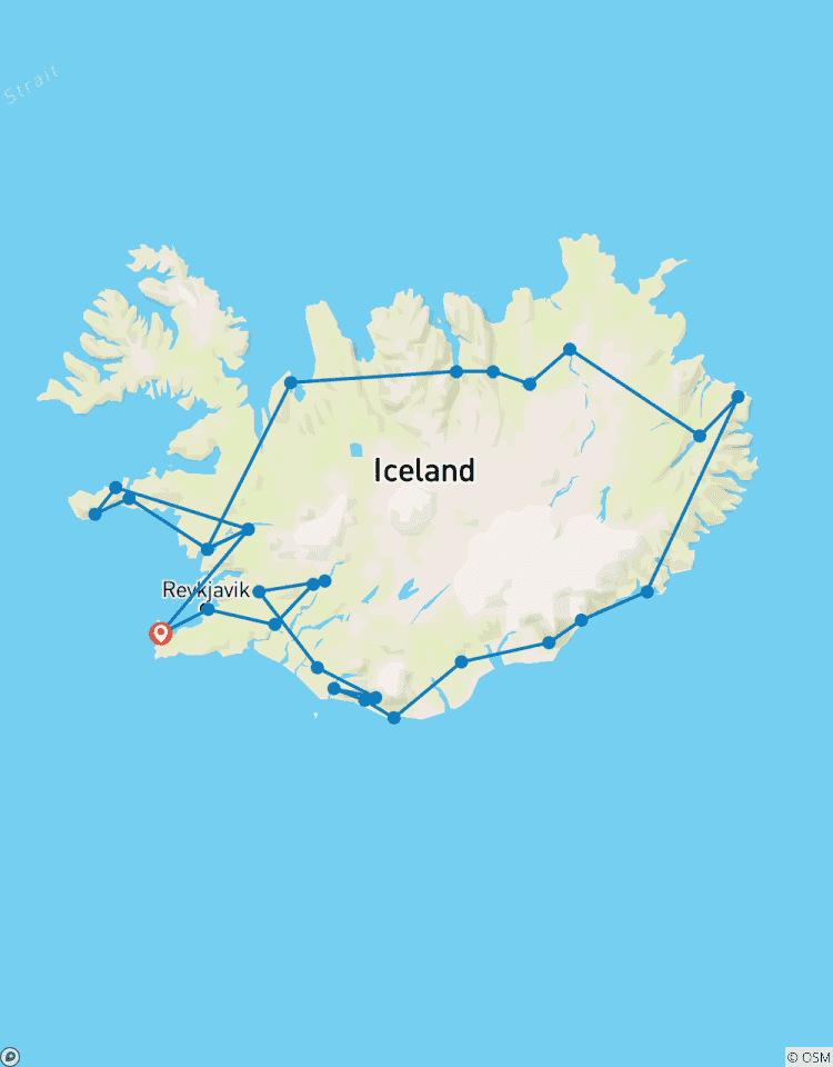 10 Days Self-drive | In-Depth Iceland Ring Road Tour (Winter) Tour