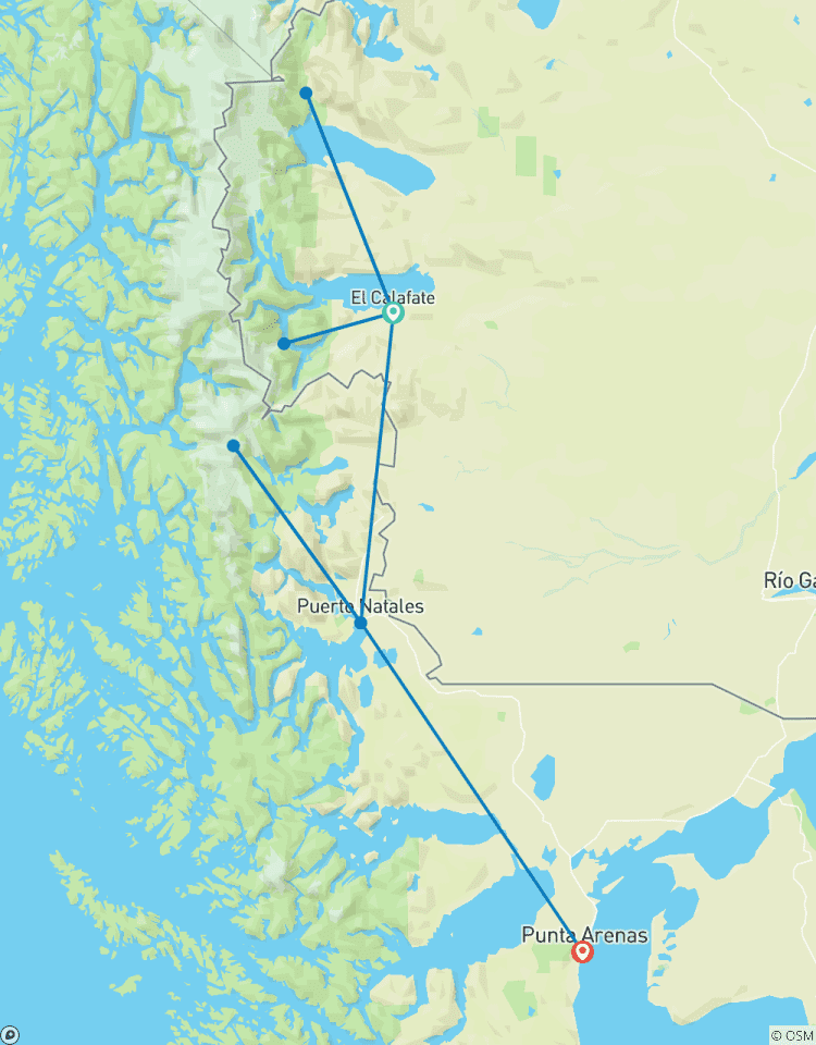 Mountains and Glaciers: Perito Moreno and Torres del Paine Tour