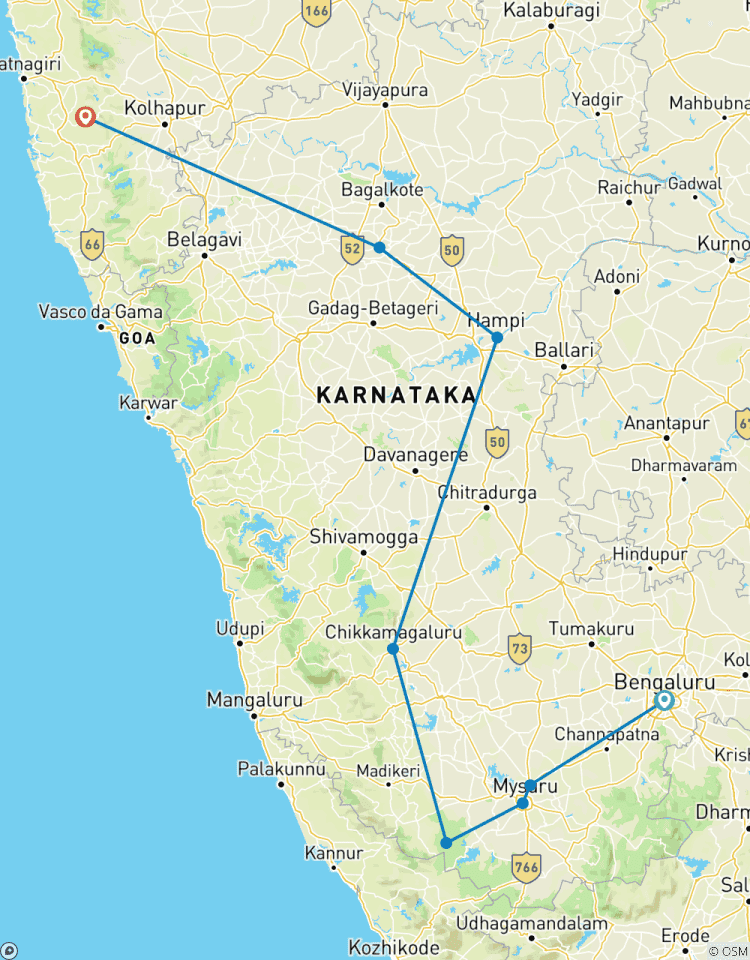 Le meilleur du Karnataka et de Goa circuit