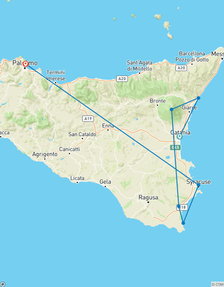 Circuito Encantadora Sicilia enogastronómica grupo pequeño - 8 días