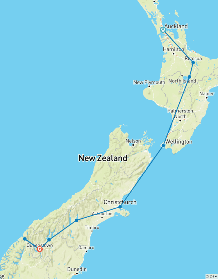 NZ Abenteuerreise (17 Tage) Rundreise