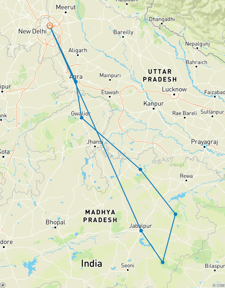 Circuito Viaje a la India con el Taj Mahal