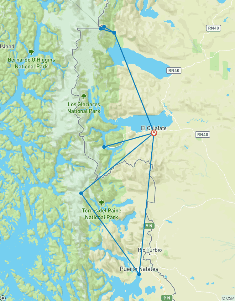 Wandern im Fitz Roy & Torres del Paine Nationalpark (Gruppenreise) Rundreise