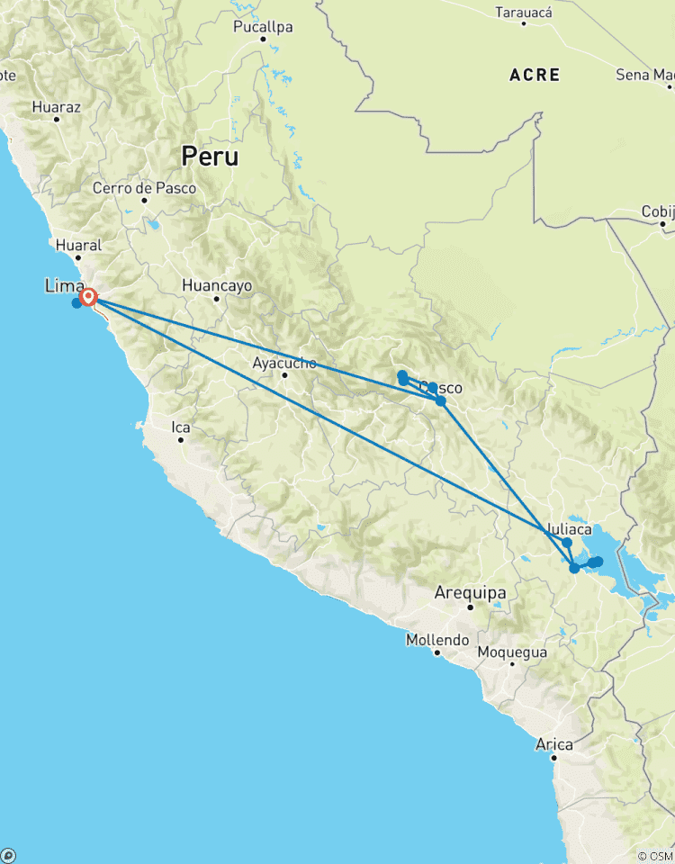 Höhepunkte Peru (9 Tage) Rundreise