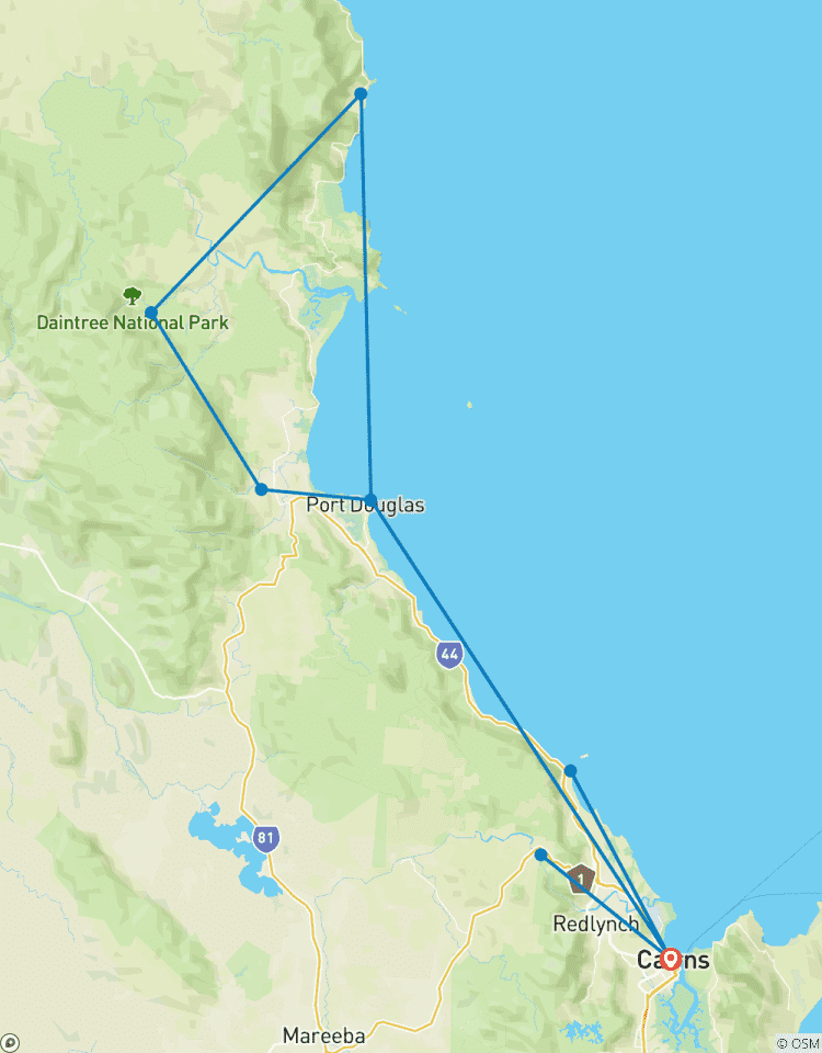 【Cairns】& Port Douglas All-Inclusive 7 Days Touring Package Tour