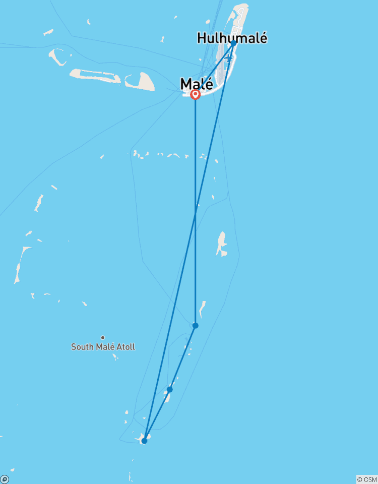 Customized 8 Days Maldives Island Hopping, Daily Start & Private Guide Tour