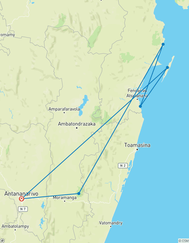 Family Trip - East Coast, Pangalanes, Till Sainte Marie Tour