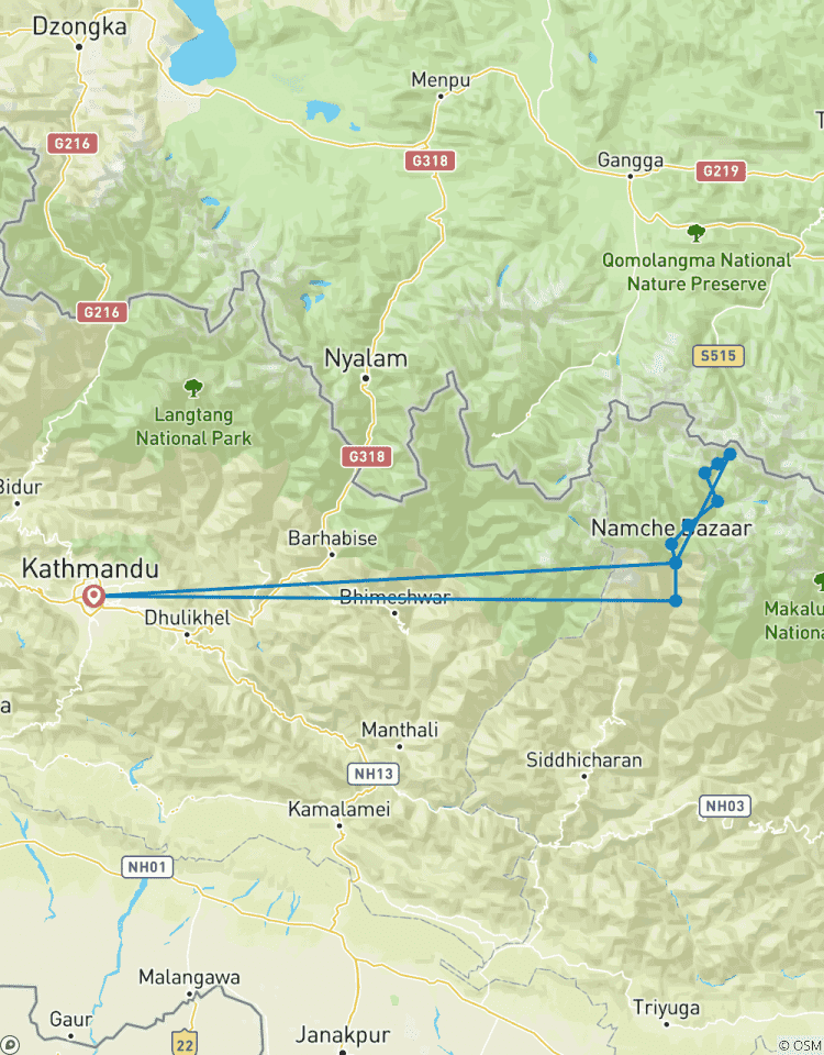 Everest X-press Trek Via Lukla (2860 m) Tour