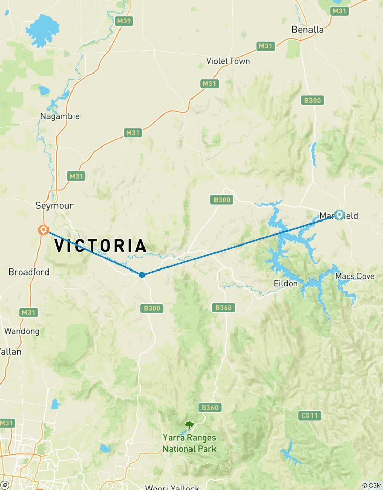 Tour de Great Victorian Rail Trail Self Guided Tour